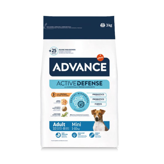 Advance: Daily care of small breed adult dog food 3kg