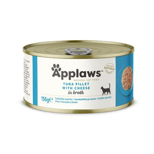 Applaws 愛普士: 吞拿魚芝士飯貓罐-156g