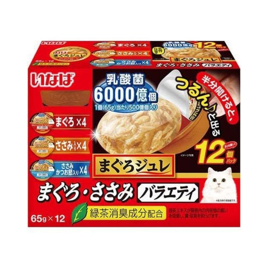 CIAO:乳酸菌魚凍杯3種口味65gx12