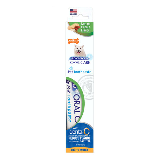 Nylabone: Natural Peanut Flavored Toothpaste