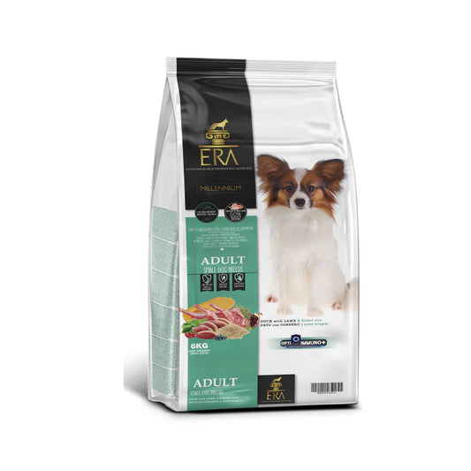 ERA: All-Purpose Small Breed Adult Dog Formula with Fresh Duck, Lamb, and Brown Rice