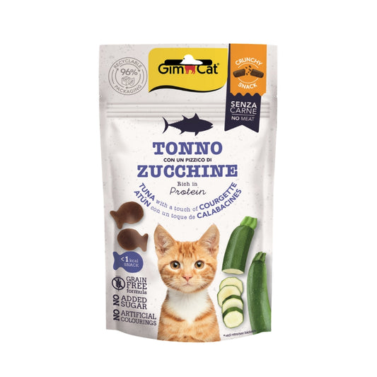 Gimcat 竣寶:無穀鬆脆吞拿魚西葫蘆小食 - 50g