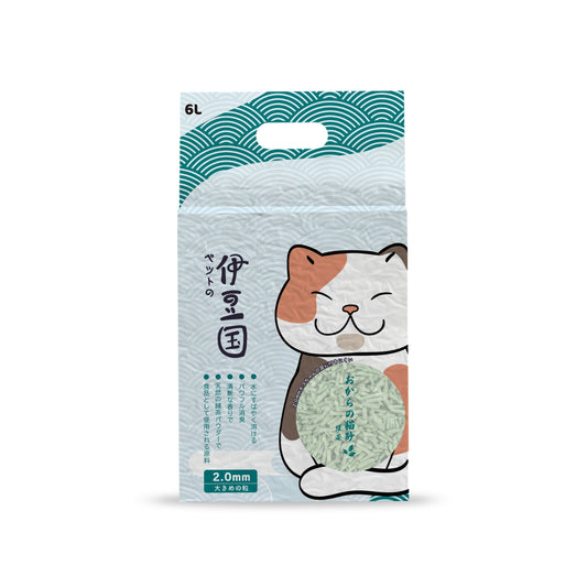 IZU (伊豆国): Izu Tofu Cat Litter (Green Tea Flavor) - 6L