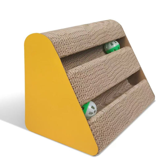 Lemmikki: 三角形帶鈴鐺貓抓板