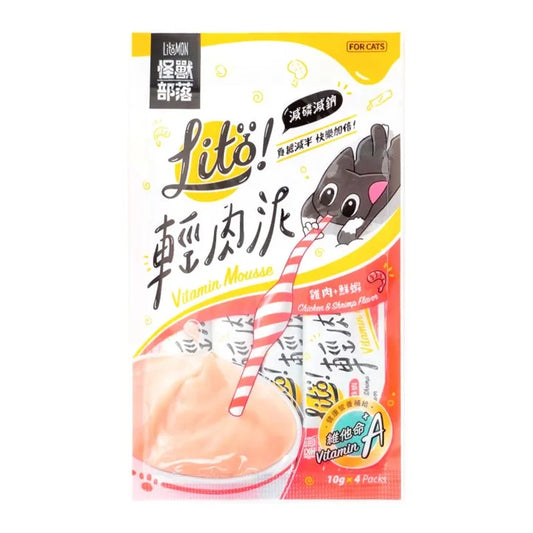 Litomon Monster Tribe: Vitamin A Chicken and Shrimp Minced Meat