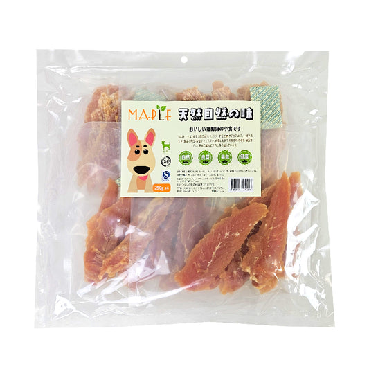 Maple: 美味雞胸肉片狗小食- 250 x 4pcs