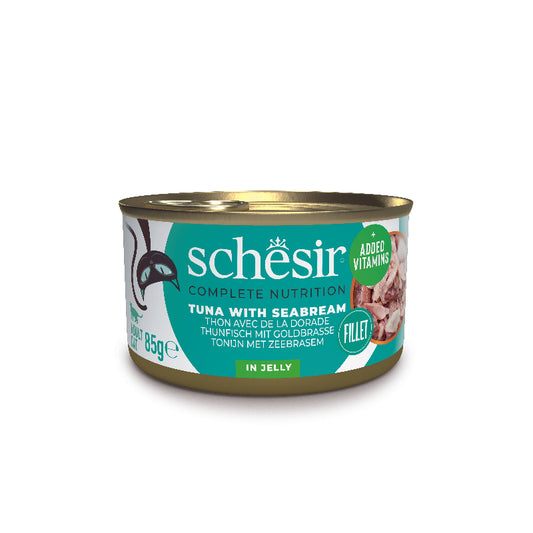 Schesir: Wet Original Jelly - Tuna & Sea Bream Cat Food - 85g