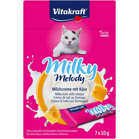 Vitakraft維牠卡夫：貓小食鮮奶醬