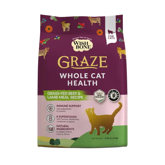 Wishbone: Graze 紐西蘭無穀物貓糧 (草飼牛羊配方)