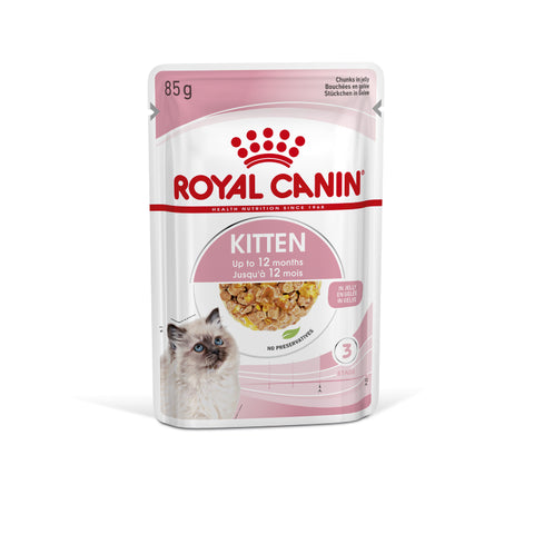 Royal Canin 法國皇家 : 4至12個月幼貓糧(啫喱)|Royal Canin - Kitten Food Gel For One Month Old Kitten