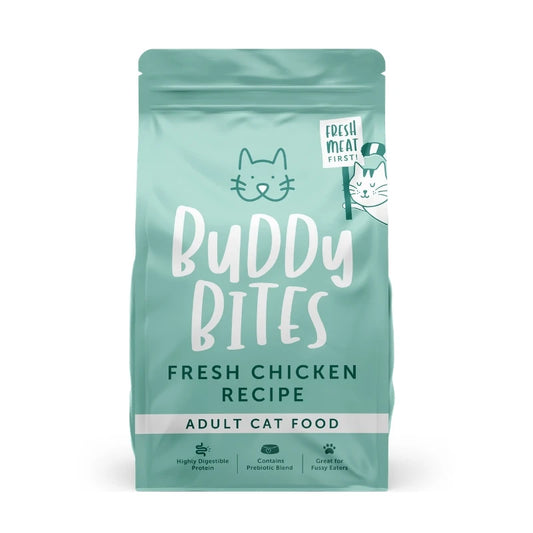 Buddy Bites:成貓乾糧雞肉-2kg (有效期至2027年3月3日)