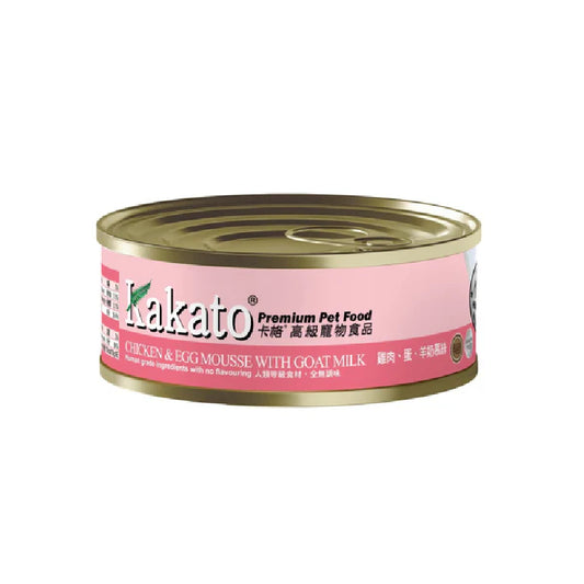 Kakato 卡格: 雞肉蛋羊奶慕絲 - 40g