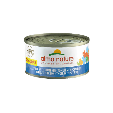 Almo Nature：吞拿魚南瓜主食貓罐頭