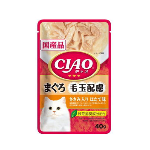 Ciao 伊納寶 : 雞肉吞拿魚餐包-毛髮護理|Ciao - Chicken Tuna Meal Pack Hair Care