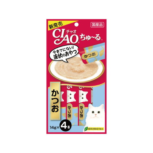 Ciao 伊納寶 : 肉醬包-鰹魚味|Ciao - Bonito Flavor Wrapped In Meat Sauce