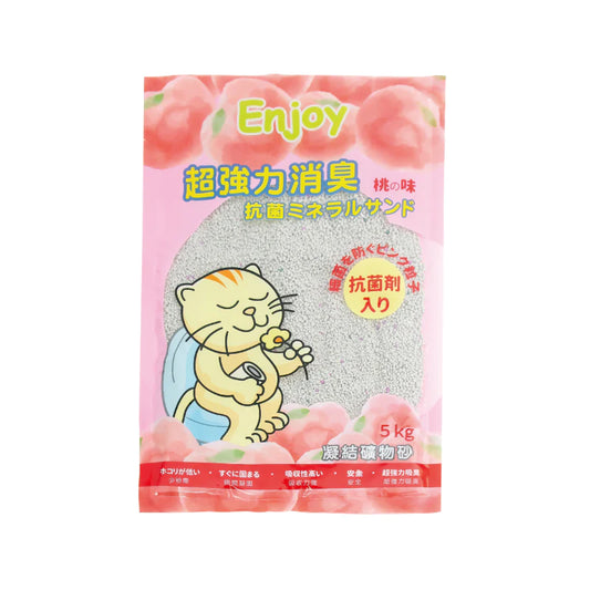 Enjoy: 香桃味凝結吸臭貓砂