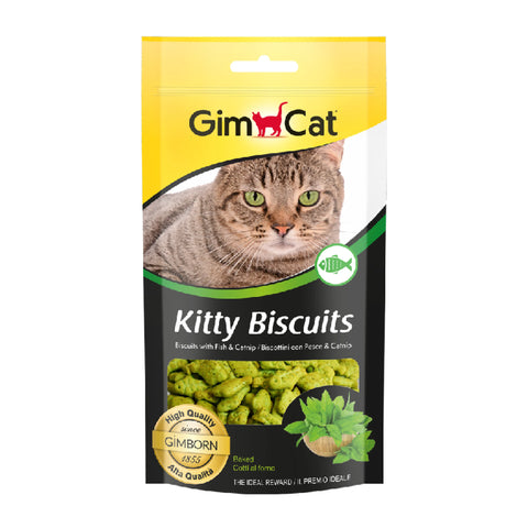 Gimcat 竣寶 : 香脆低卡路貓薄荷魚仔餅|Gimcat - Crispy Low Calorie Catnip Fish Cakes