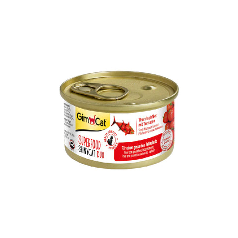 Gimcat 竣寶：尊貴配方吞拿魚蕃茄貓罐頭|GimCat - Premium Formula Tuna Tomato Canned Cat Food