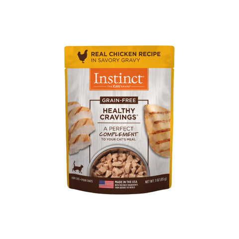 Instinct 天然百利 : 貓用鮮雞肉健康營養湯包