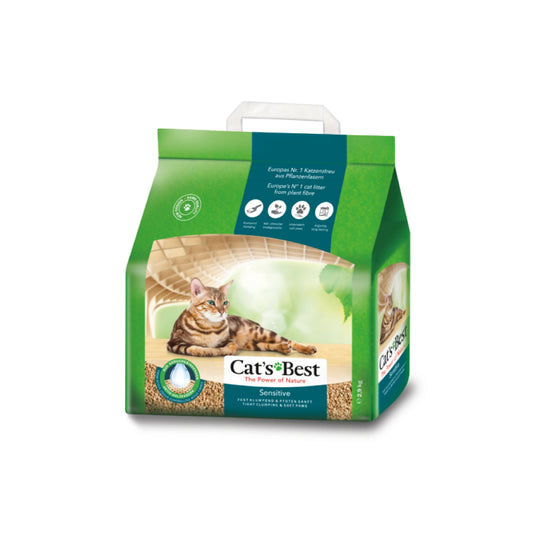 Cat's Best 凱優 : 活性抗菌吸臭木貓砂|Cat'S Best - Active Antibacterial And Odor Absorbing Wood Cat Litter