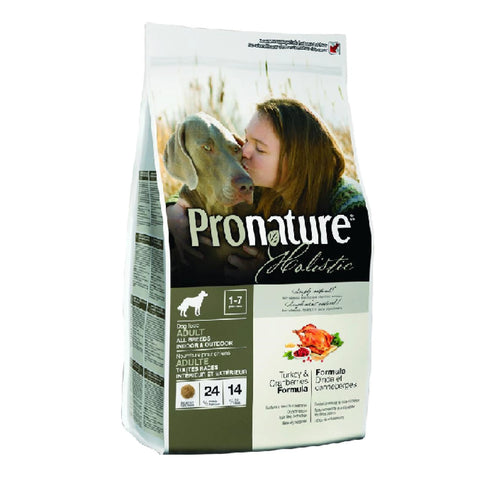 Pronature Holistic 楓趣盛宴 : 火雞紅莓果成犬全能配方糧|Pronature Holistic - Turkey Red Berry Adult Dog All Purpose Formula