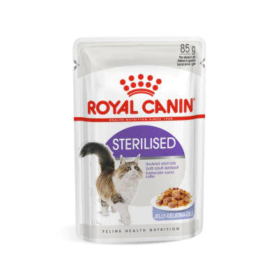 Royal Canin 法國皇家 : 絕育成貓糧85g|Royal Canin - Meat Juice Plus Food Helps Indoor Adult Cats Digest 1 Year Old