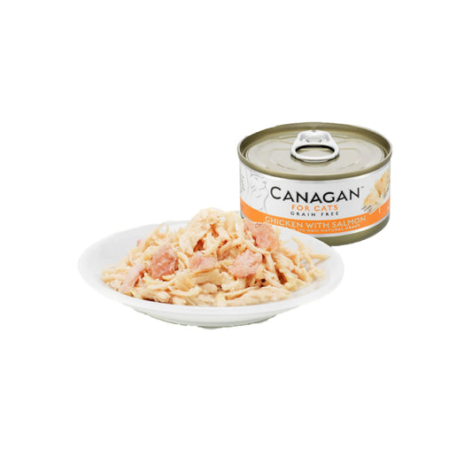Canagan 原之選: 雞肉三文魚主食貓罐頭