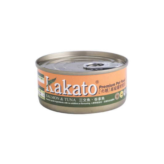 Kakato: Salmon and Tuna Cat and Dog Canned Food