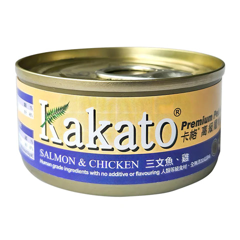 Kakato 卡格：三文魚雞肉罐頭