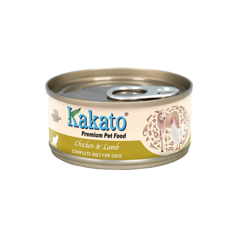 Kakato 卡格：雞肉羊肉貓主食罐