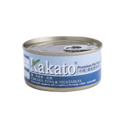 Kakato: Chicken, Tuna, Vegetables, Canned Cat and Dog Food