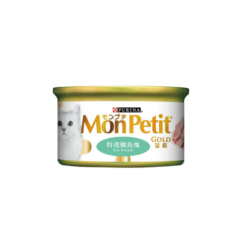 Mon Petit 貓倍麗：金裝特選鯛魚塊貓罐頭