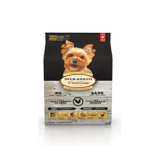 OVEN-BAKED: Chicken + Fish Formula Senior Weight Loss Fine Pellet Dog Food