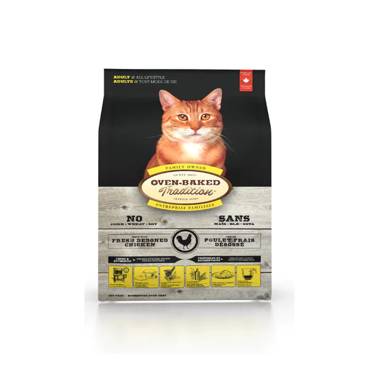 OVEN-BAKED: North American Boneless Free-Range Chicken Formula Adult Cat Food