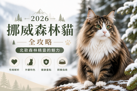 2026 挪威森林貓全攻略：北歐森林精靈、性格、健康與飼養指南
