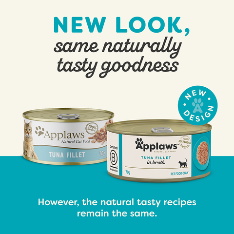Applaws 愛普士: 吞拿魚飯貓罐頭 -156g(新舊包裝隨機發出)