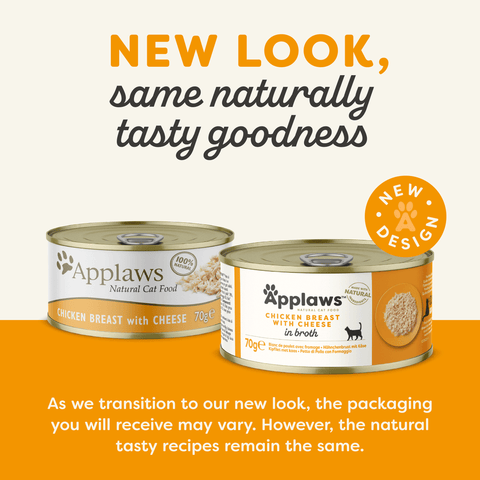 Applaws: Chicken Breast Cheese Rice Cat Food - 70g (New and old packaging shipped randomly)