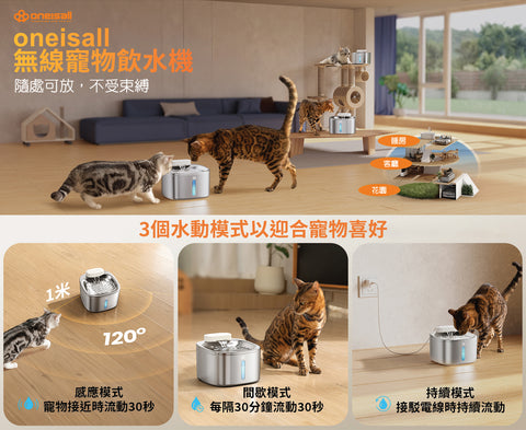 ONEISALL: 3.5L Cordless Water Dispenser - PW04