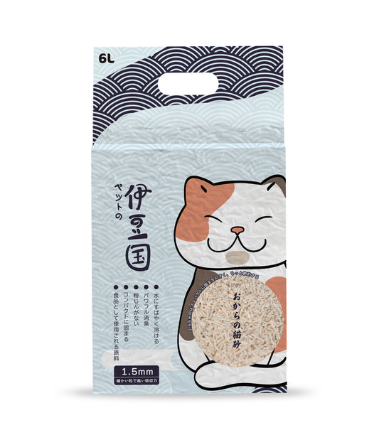 IZU 伊豆國: 伊豆國天然豆腐貓砂 - 6L