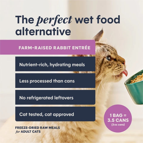 Instinct: Freeze-dried Rabbit Cat Food