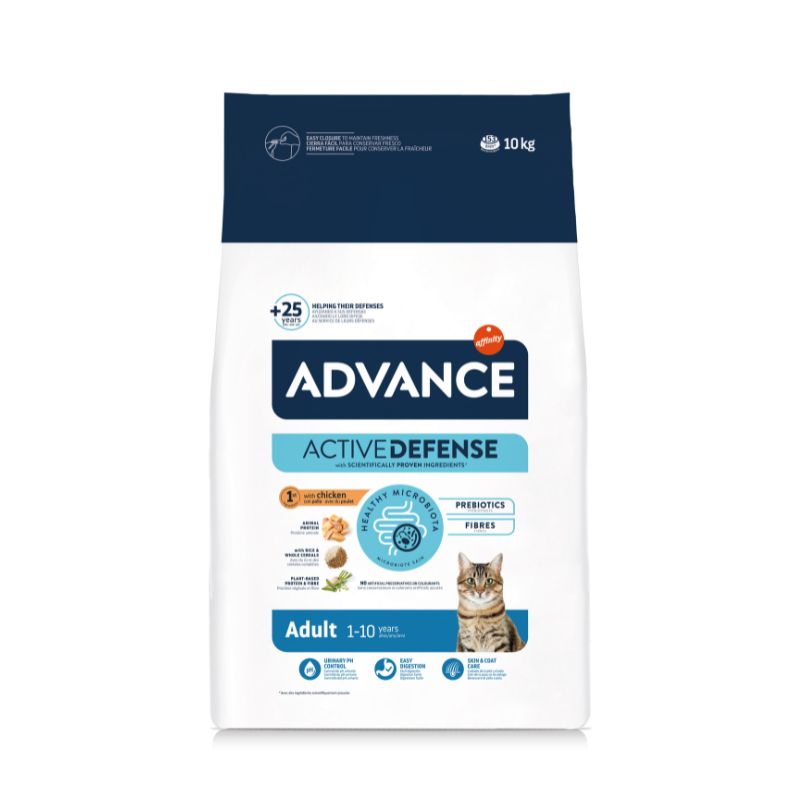 Advance愛旺斯|日常護理成貓糧-10KG|大包裝量販超值全面護理|貓乾糧|Q