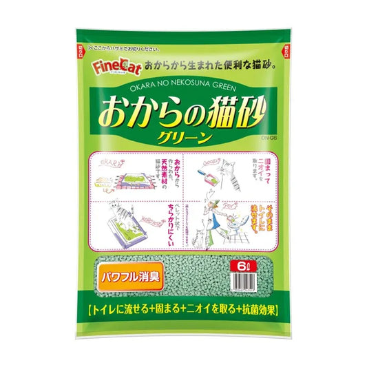 Fine Cat: 翠綠環保豆腐貓砂