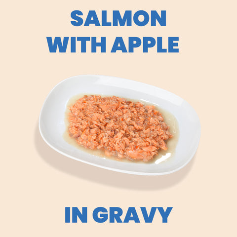 Almo Nature: HQS Exclusive Retailer - Salmon Apple Cat Food Can