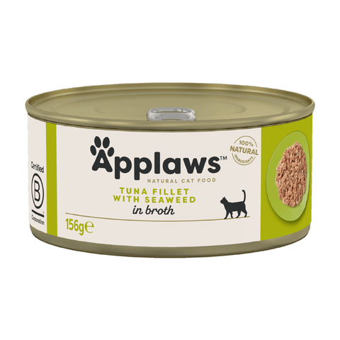 Applaws 愛普士: 吞拿魚紫菜飯貓罐頭 -156g(新舊包裝隨機發出)