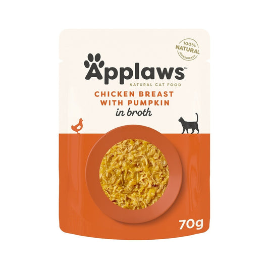 Applaws 愛普士：雞胸肉南瓜貓湯包-70g
