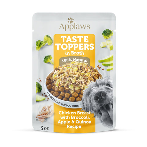 Applaws 愛普士：雞肉椰菜狗湯包-85g