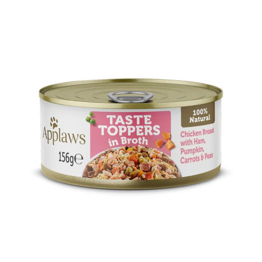 Applaws: Chicken breast, ham, and vegetable canned dog food (new or old packaging shipped randomly)