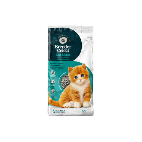 BreederCelect - Recycled Paper Cat Litter