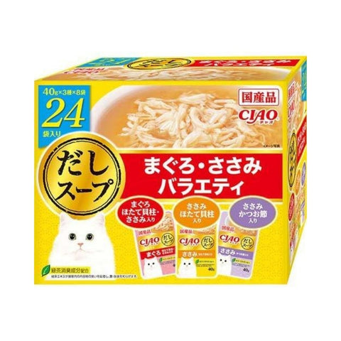 CIAO：湯包-雞肉金槍魚40gx24