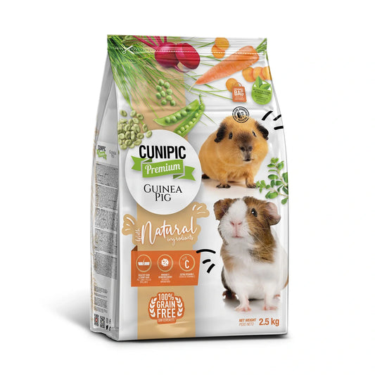 CUNIPIC：天竺鼠美毛免疫強化維他糧2.5kg